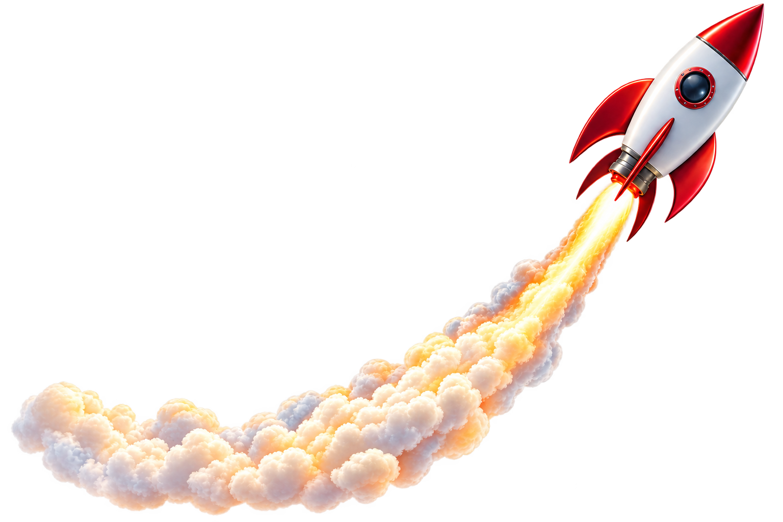Rocket Flew Background